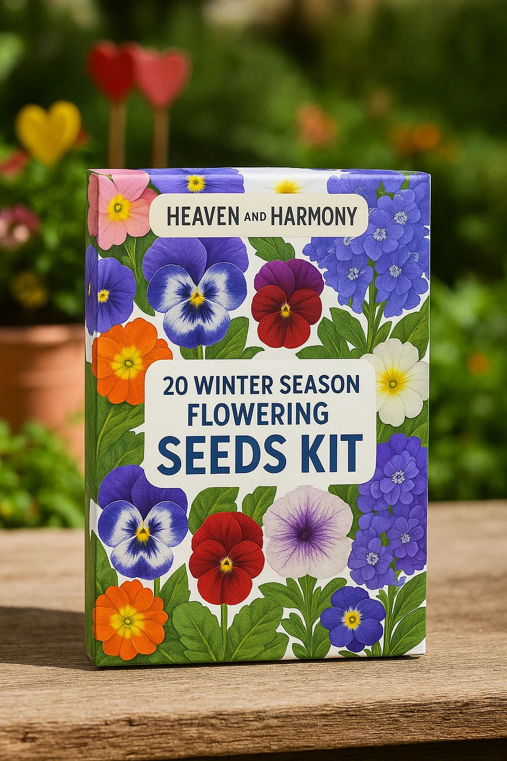 20 winter flowering seeds kit