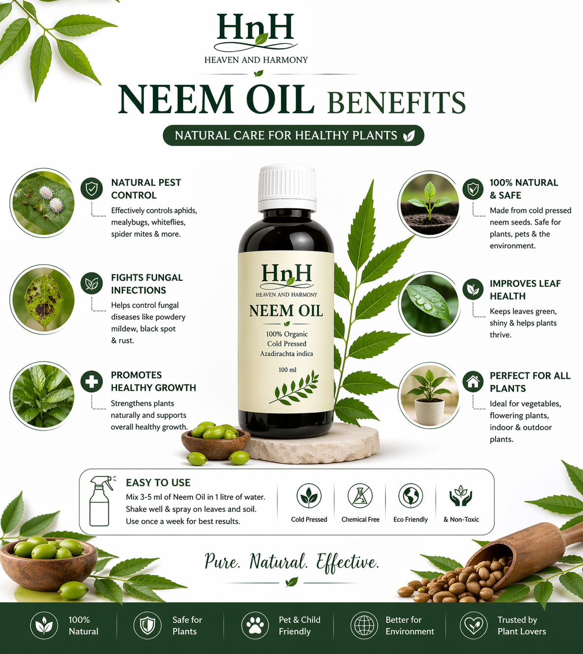 HnH Neem oil ( 100 ml )