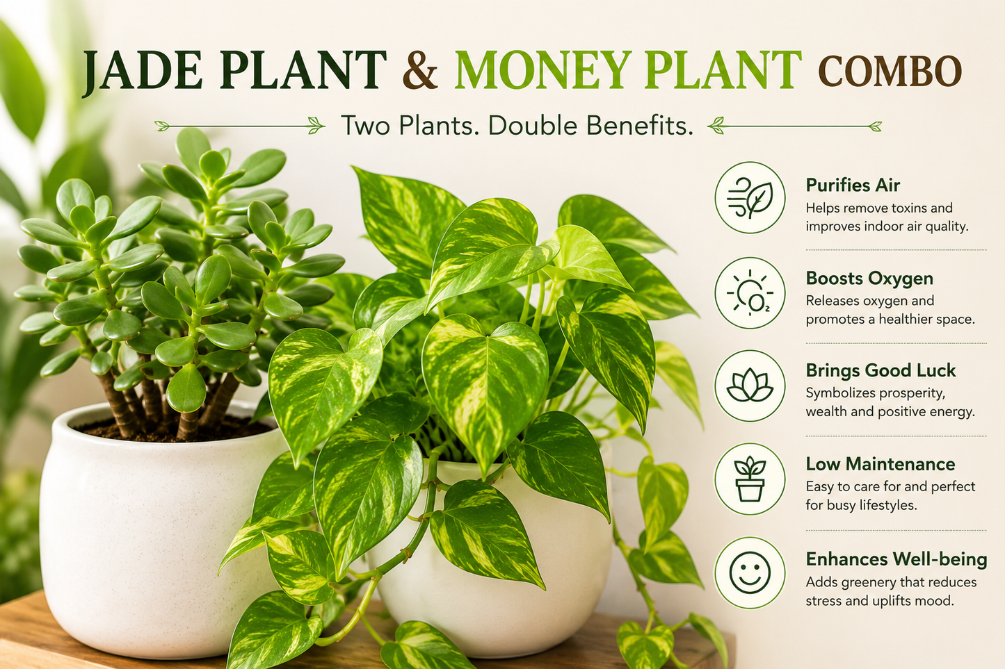 Combo of 2 Prosperity plant